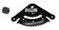 John Deere Original Equipment Steering Sector & Pinion Gear (GX25785+GX20053)...
