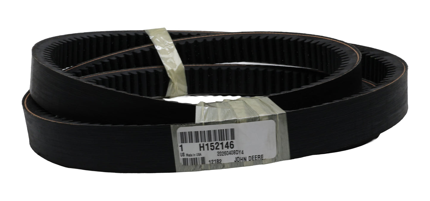 John Deere Original Equipment Separator Fan Drive V-Belt - H152146