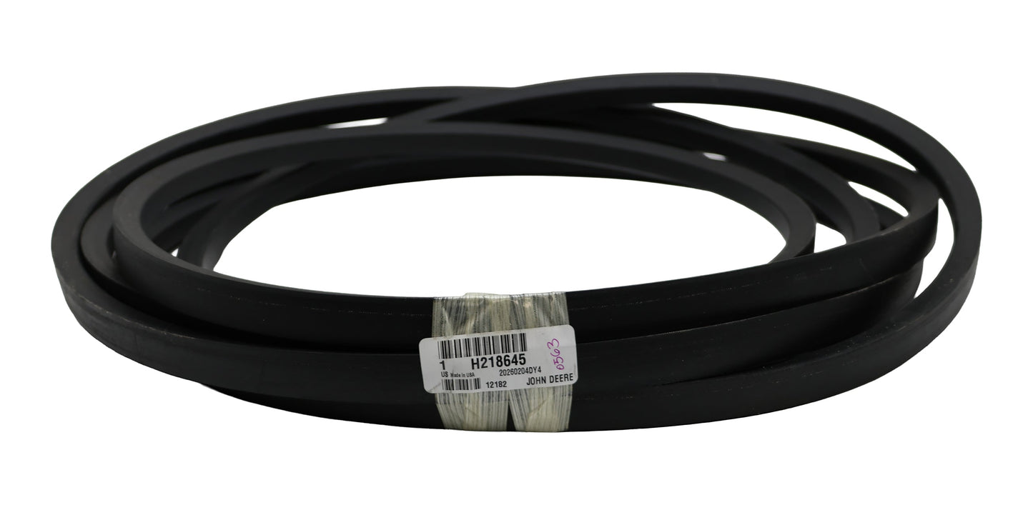 John Deere Original Equipment Cleaner Grain Elevator Drive V-Belt – H218645