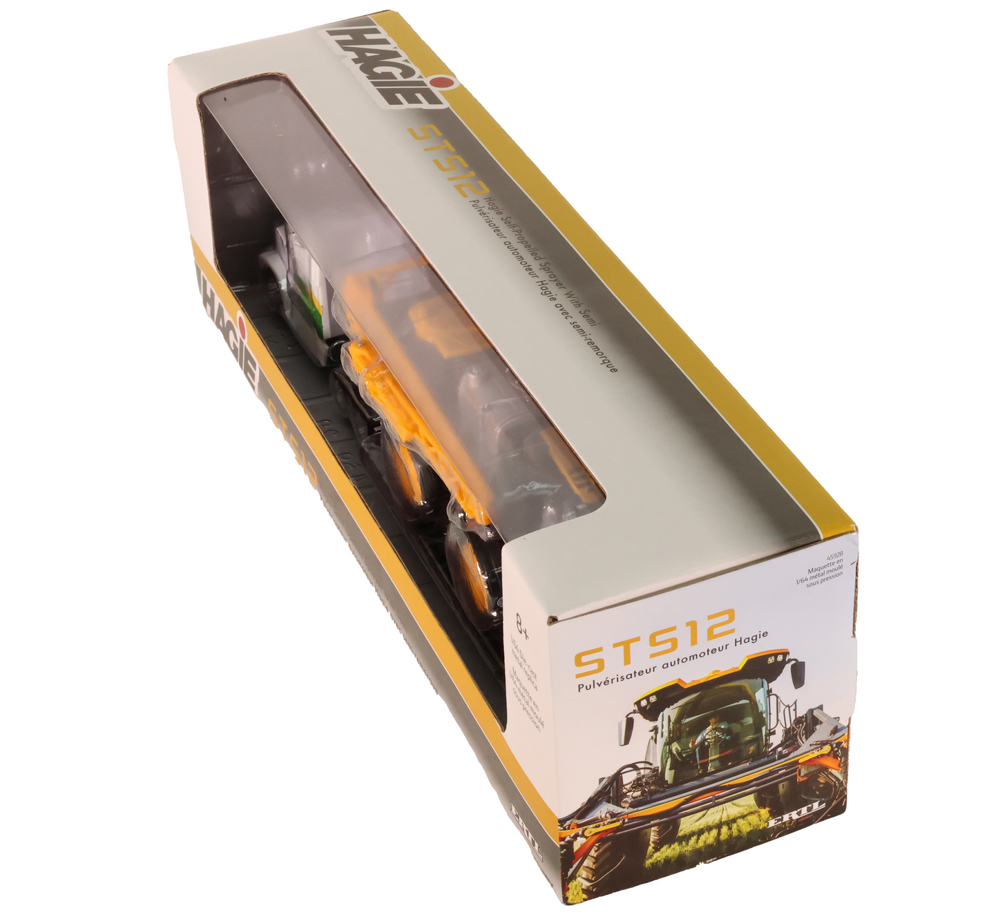 John Deere Toy 1/64th Scale Hagie STS12 Sprayer with Semi - LP84530