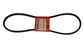 Honda Original Equipment V-Belt (SA-37)(W400) - 22431-V45-A11