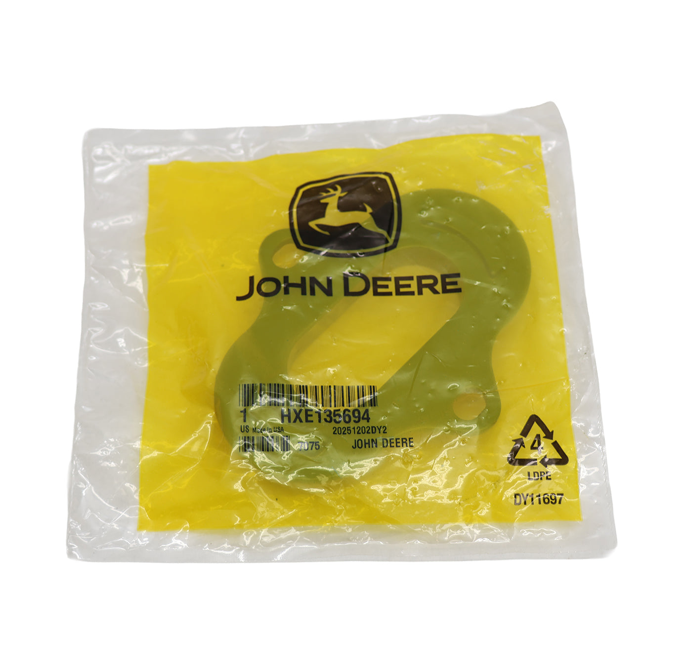 John Deere Original Equipment Upper Pivot Mid Floor Bushing – HXE135694