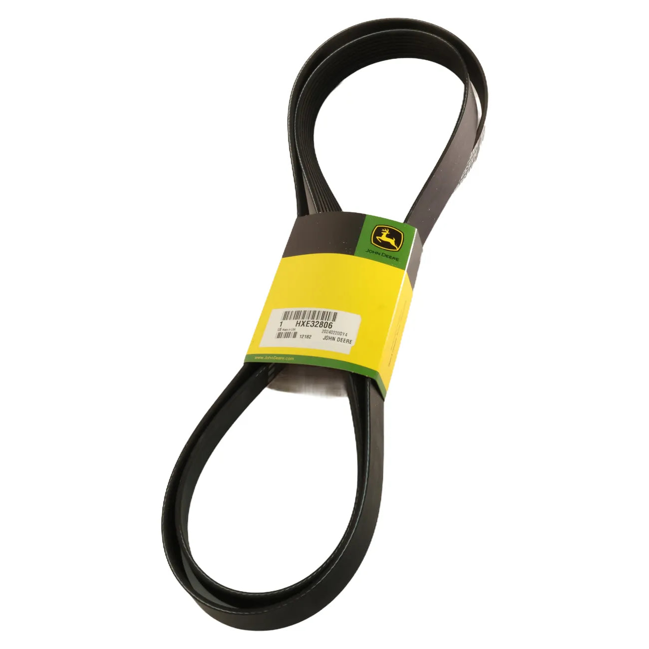 John Deere Original Equipment Pk Section Alternator Drive V-Belt, Effective Length 2370.0 Mm (93.3 Inch) - HXE32806
