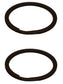John Deere Original Equipment Spiral External Snap Ring - HXE38646