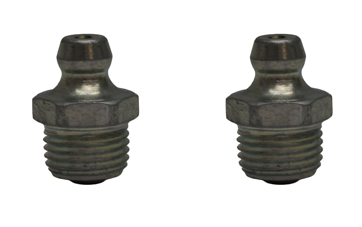 John Deere Original Equipment (2 PACK) Straight Lubrication Fitting - JD7759