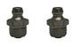 John Deere Original Equipment (2 PACK) Straight Lubrication Fitting - JD7759