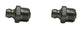 John Deere Original Equipment (2 PACK) Straight Lubrication Fitting - JD7759
