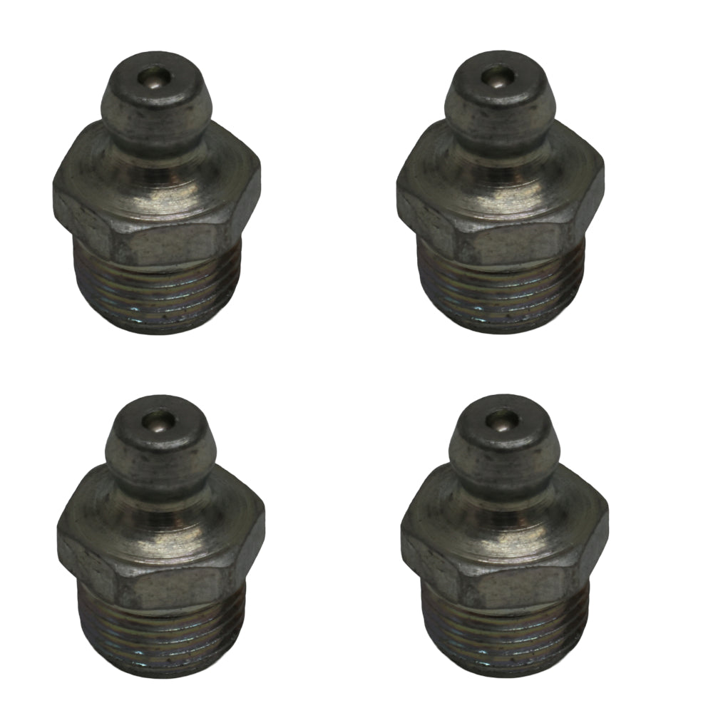 John Deere Original Equipment (4 PACK) Straight Lubrication Fitting - JD7759