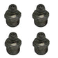 John Deere Original Equipment (4 PACK) Straight Lubrication Fitting - JD7759
