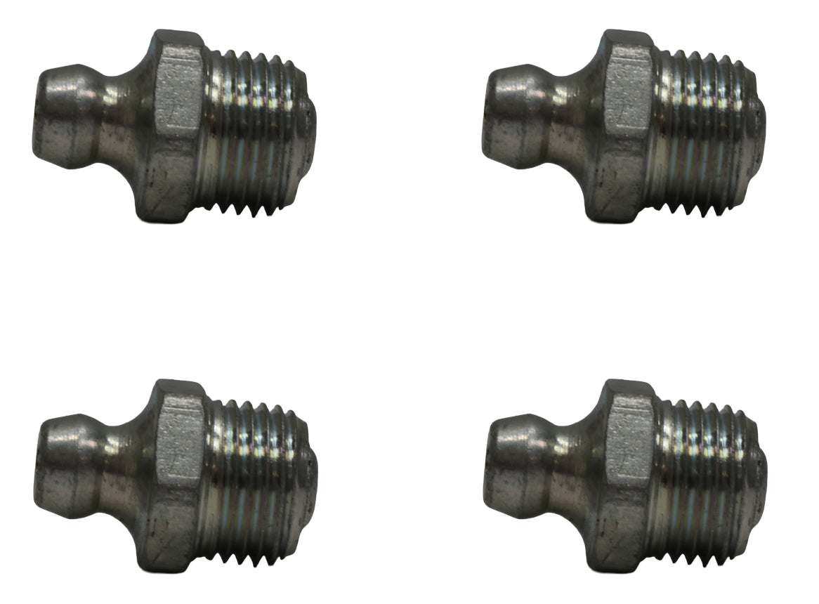 John Deere Original Equipment (4 PACK) Straight Lubrication Fitting - JD7759