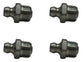 John Deere Original Equipment (4 PACK) Straight Lubrication Fitting - JD7759