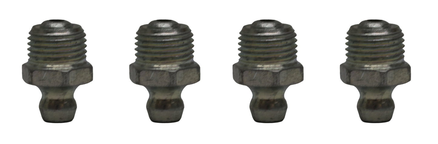 John Deere Original Equipment (4 PACK) Straight Lubrication Fitting - JD7759
