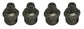 John Deere Original Equipment (4 PACK) Straight Lubrication Fitting - JD7759