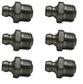 John Deere Original Equipment (6 PACK) Straight Lubrication Fitting - JD7759