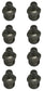John Deere Original Equipment (8 PACK) Straight Lubrication Fitting - JD7759