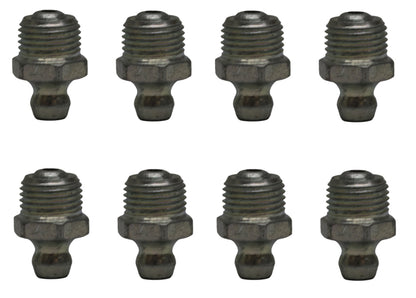John Deere Original Equipment (8 PACK) Straight Lubrication Fitting - JD7759