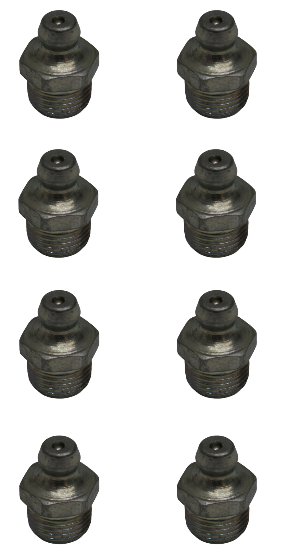 John Deere Original Equipment (8 PACK) Straight Lubrication Fitting - JD7759