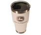 John Deere 30oz White Yeti Tumbler - LP84342
