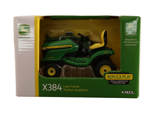 1/16 John Deere X384 Lawn Tractor Toy - LP84537