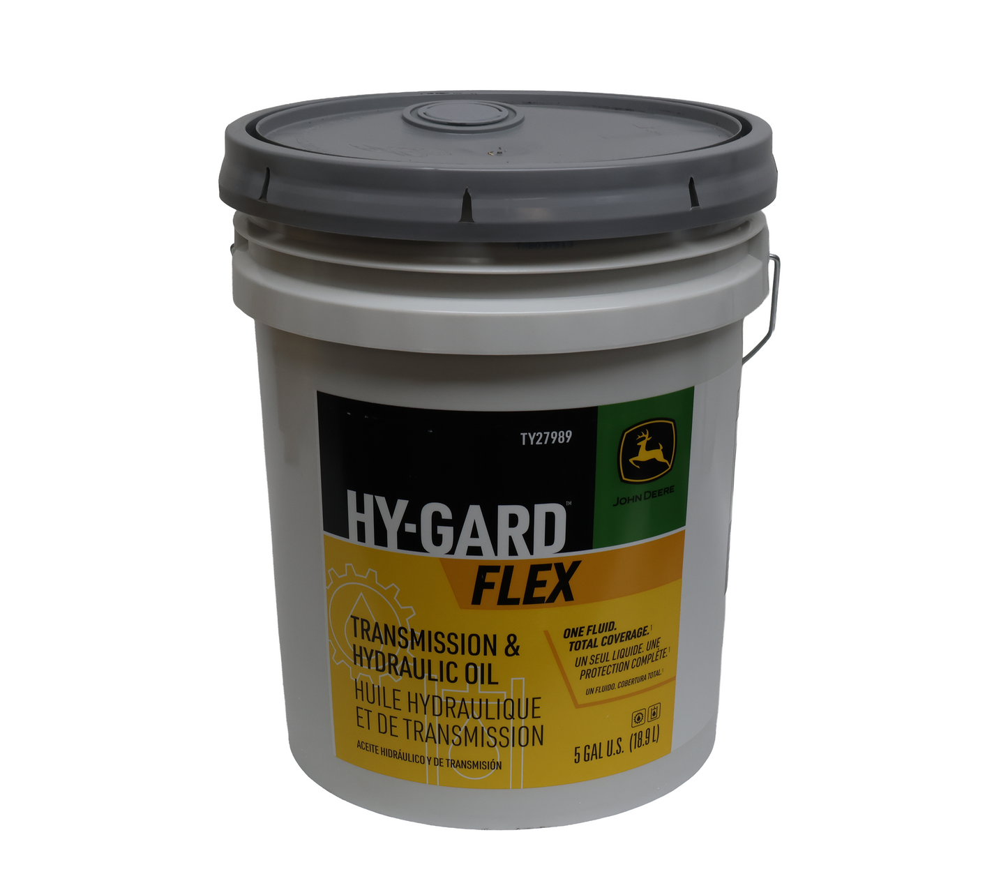 John Deere Original Equipment 5 Gallon Hy-Gard Oil - TY27989