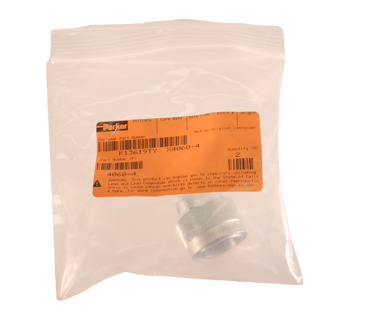 John Deere Original Equipment Adapter Fitting - X4060-4