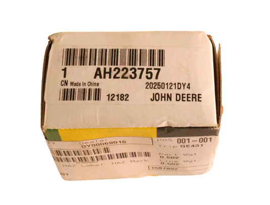 John Deere Beater Wheel AH223757 at a slight tilt