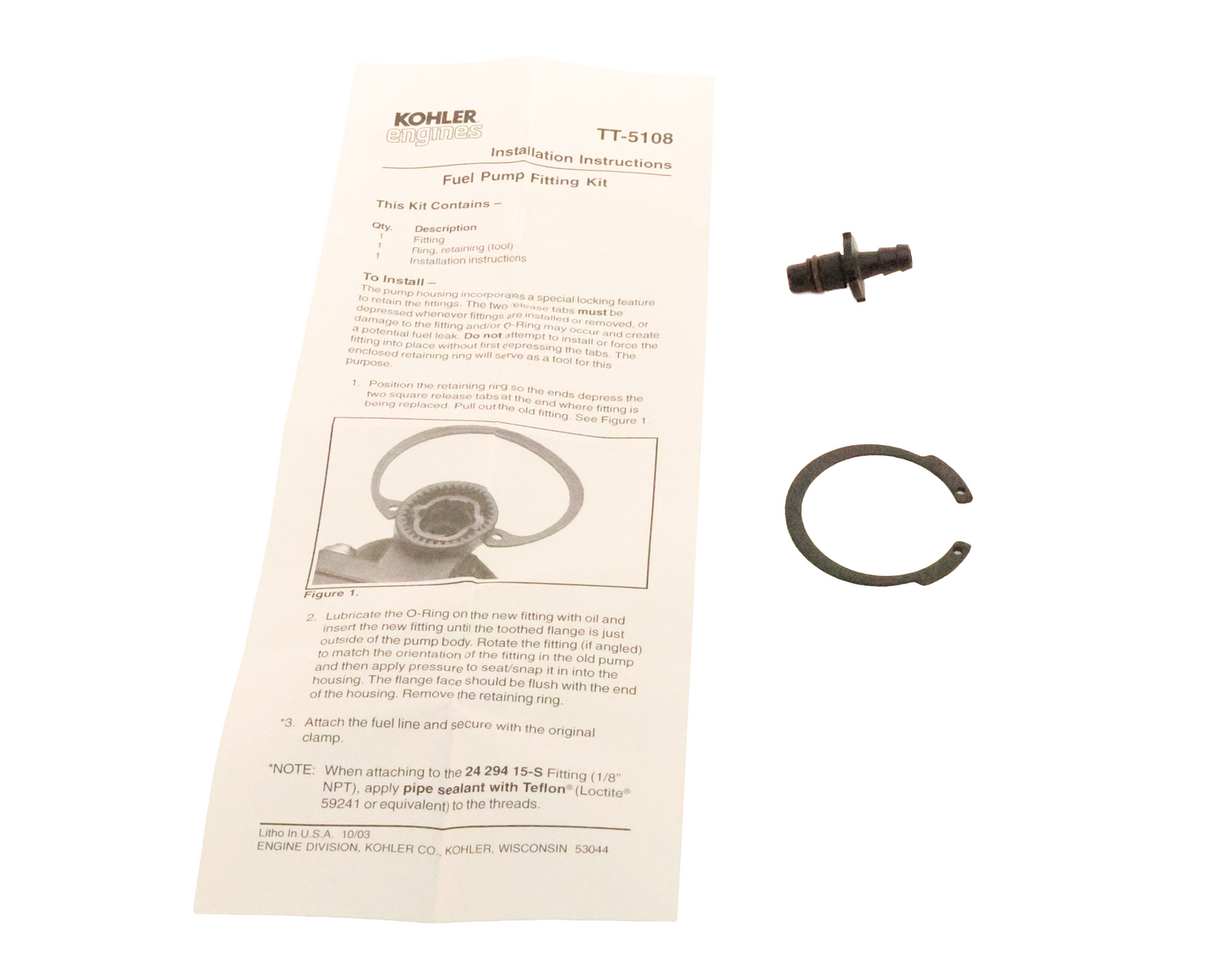 John Deere Original Equipment Connector Assy - M153536