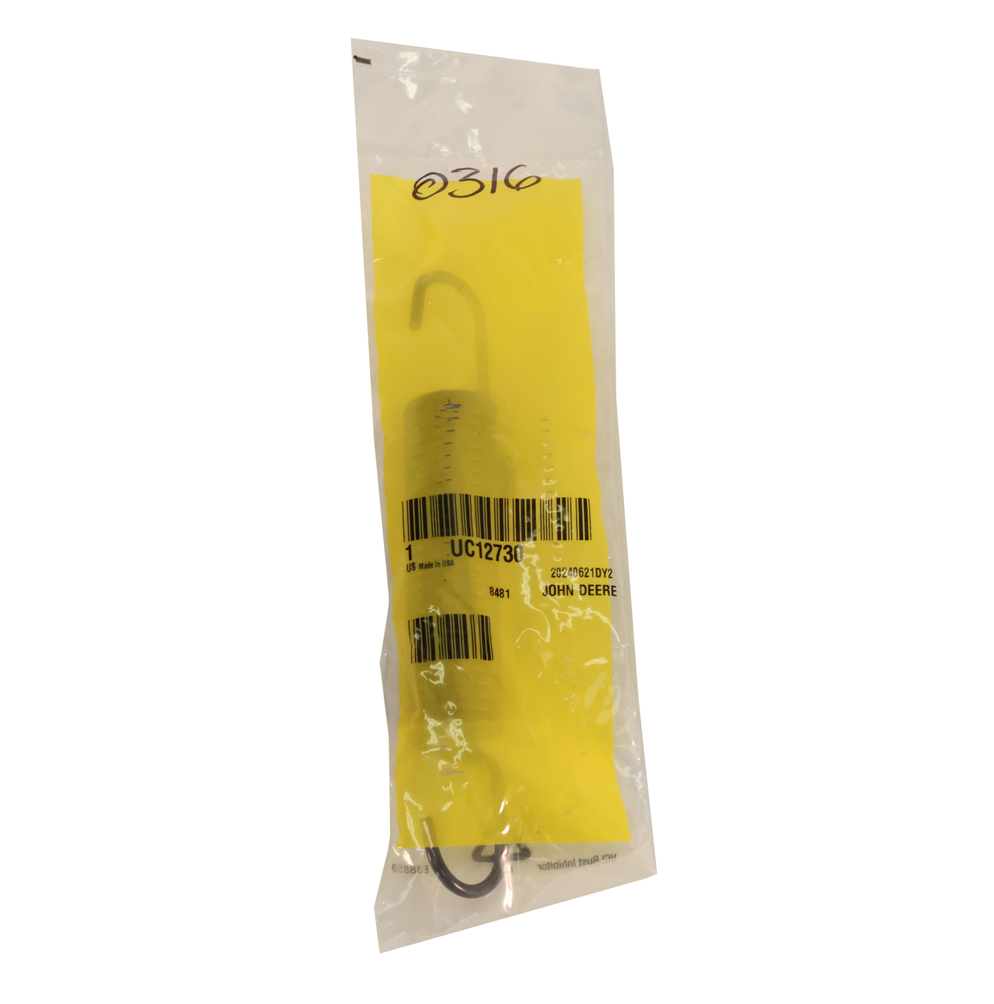 John Deere Original Equipment Extension Spring - UC12730