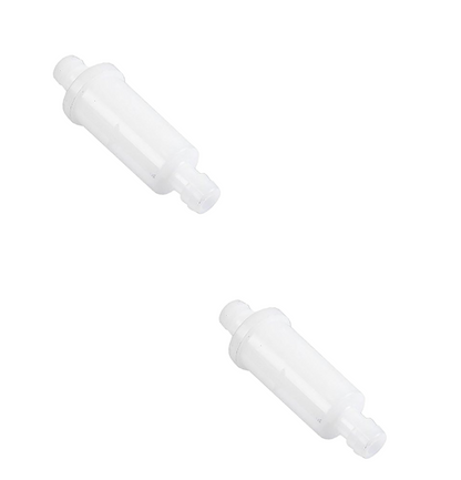 Angled shot of the John Deere Fuel Filter AM107314 (Pack of 2)