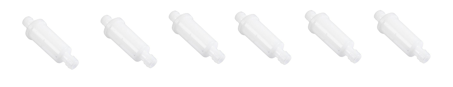 Close-up of the John Deere Fuel Filter AM107314 (Pack of 6)