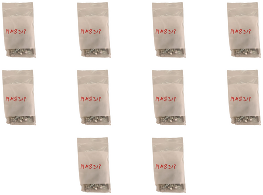 John Deere Original Equipment Hexagonal Head Flanged Screw, M8 X 50 (10-PACK) - 19M8319