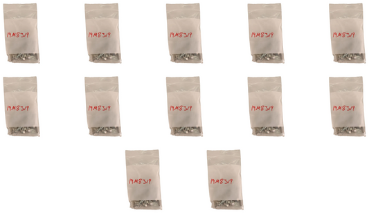 John Deere Original Equipment Hexagonal Head Flanged Screw, M8 X 50 (12-PACK) - 19M8319