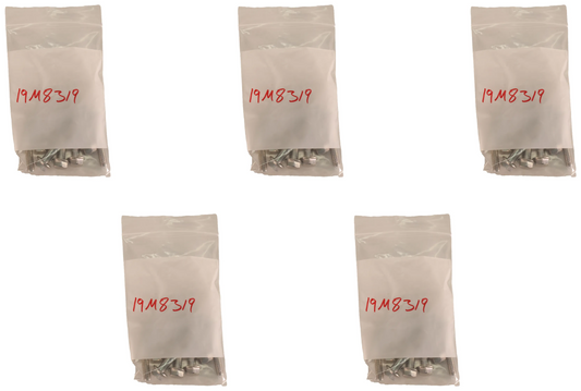 John Deere Original Equipment Hexagonal Head Flanged Screw, M8 X 50 (5-PACK) - 19M8319