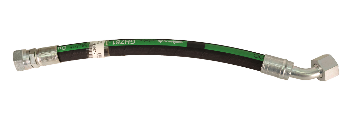 John Deere Original Equipment Hydraulic Hose - RE34461