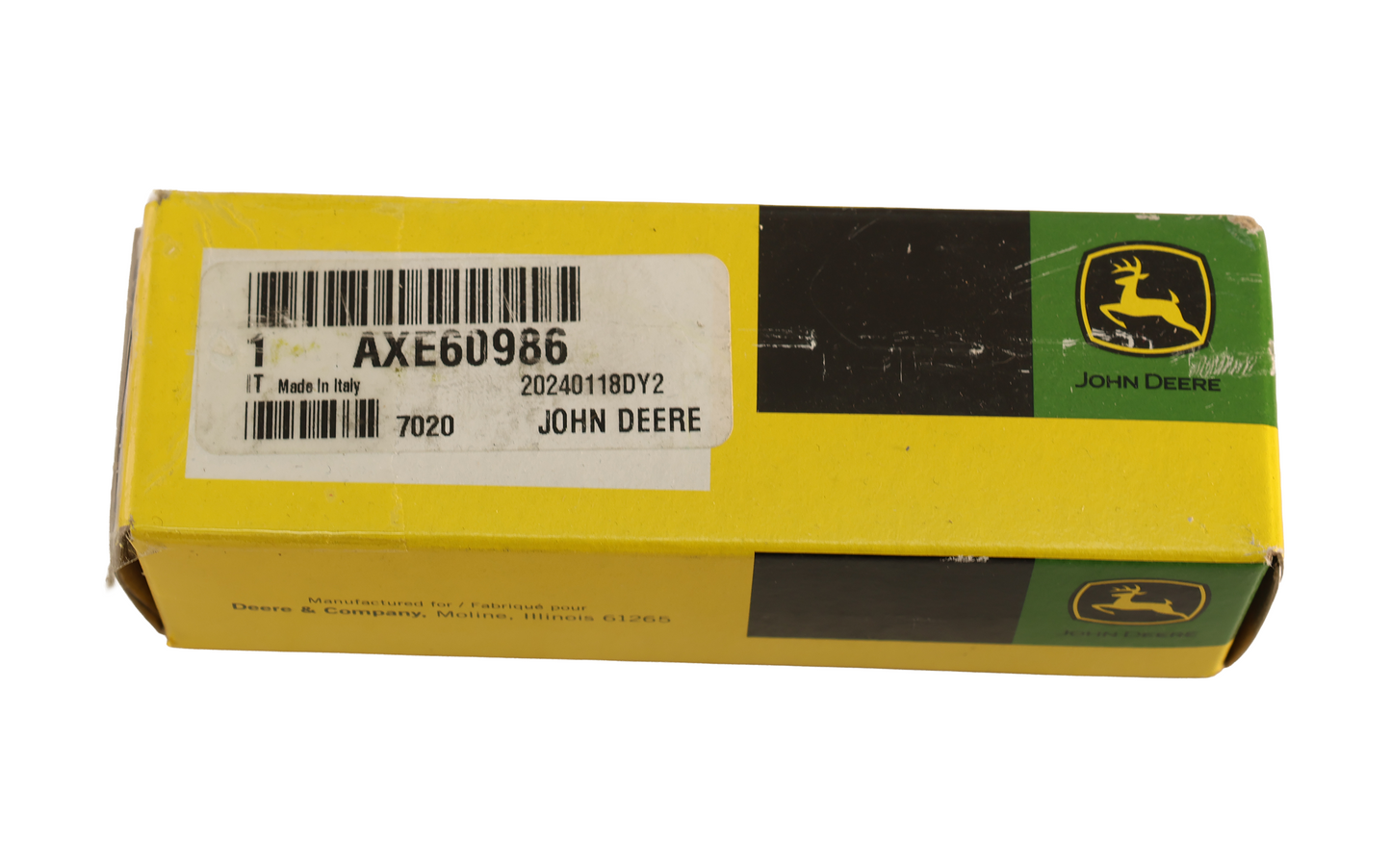 John Deere Original Equipment Hydraulic Quick Coupler Plug - AXE60986