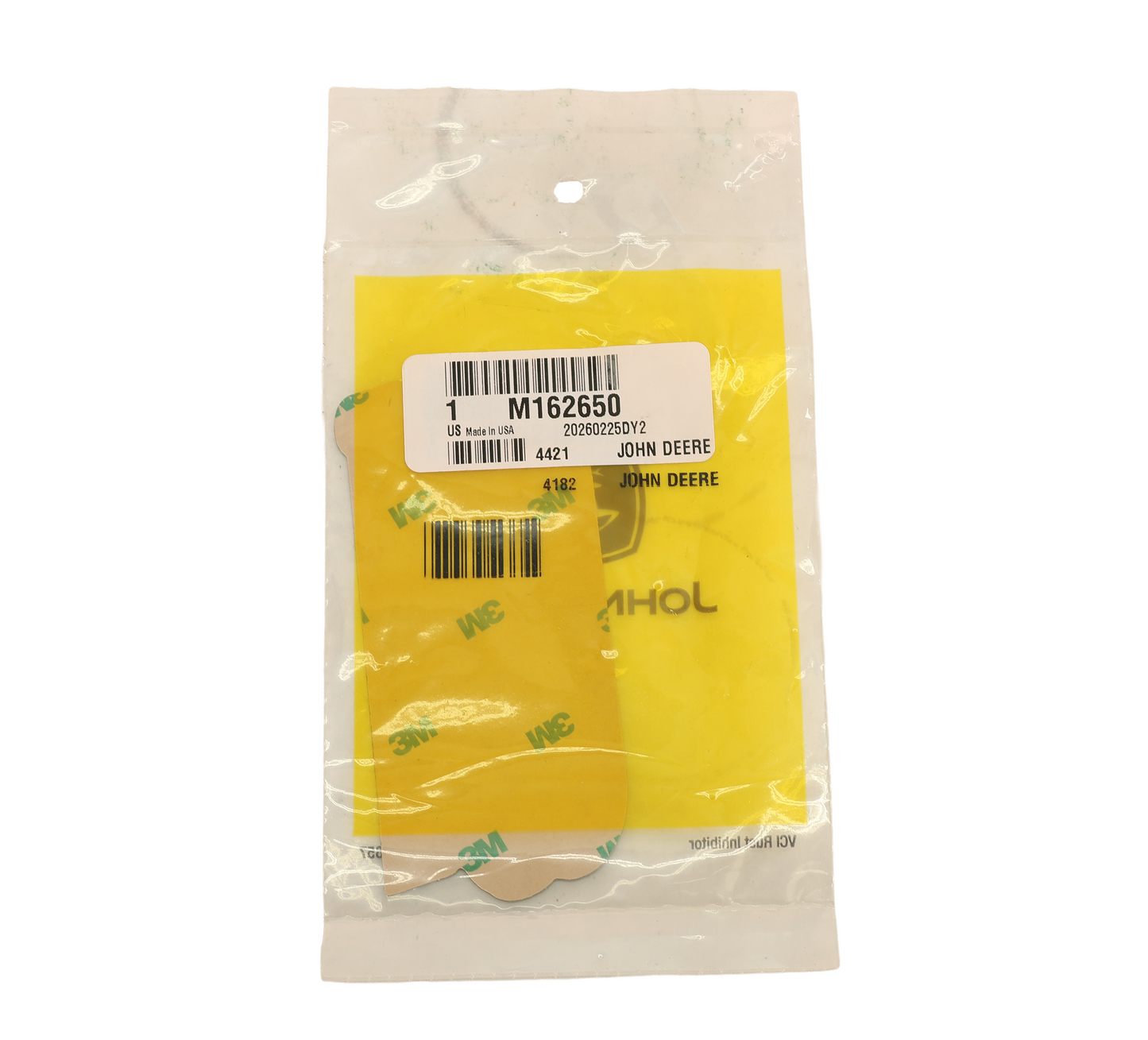 John Deere Original Equipment Label - M162650