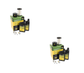John Deere Original Equipment Maintenance Kit Pack of 2 - LG275