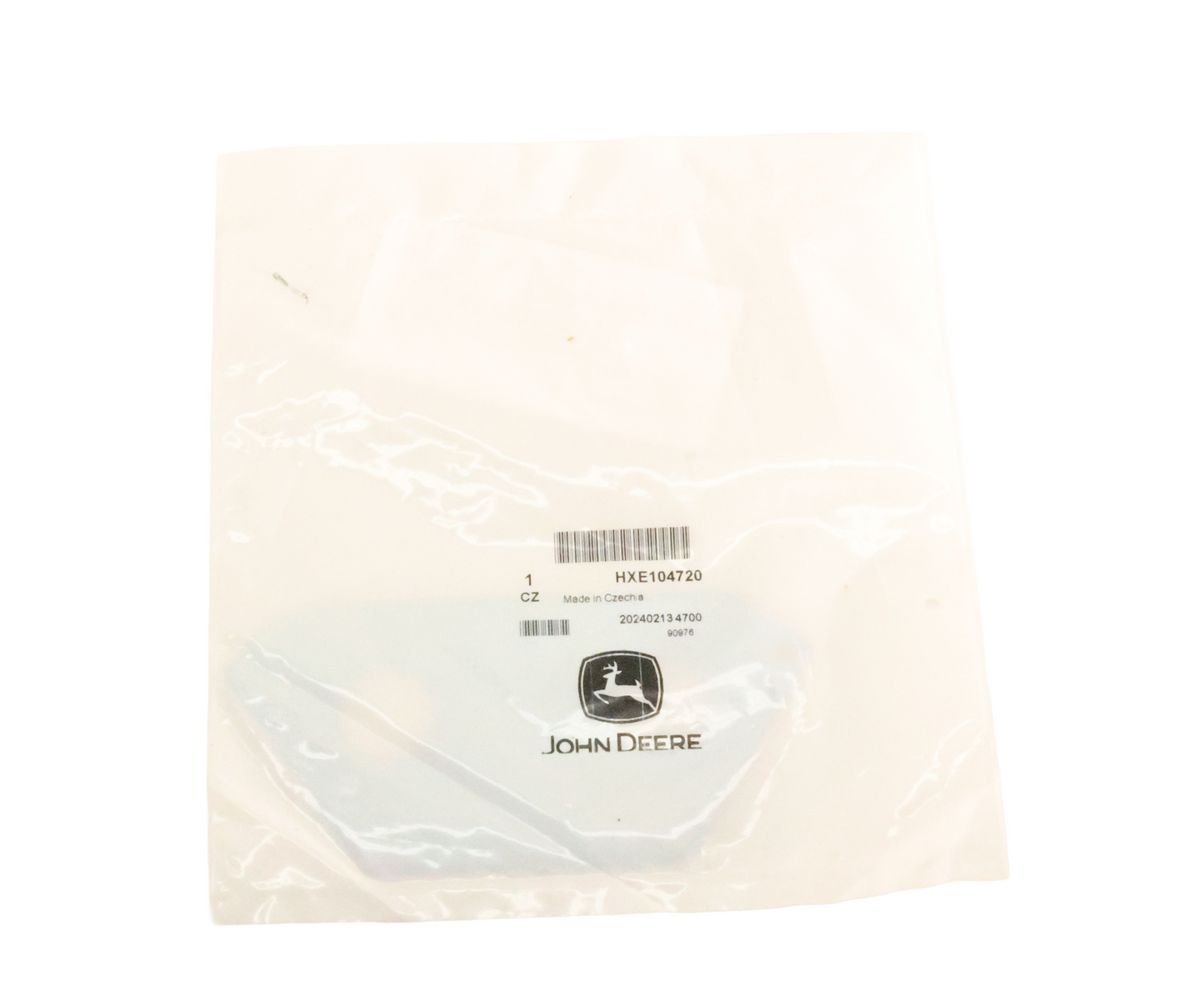 John Deere Original Equipment Plate - HXE104720