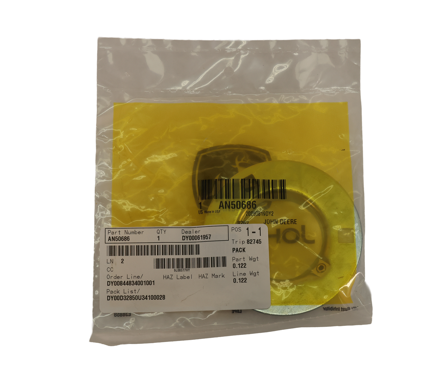 John Deere Original Equipment Pressed Flanged Housing - AN50686