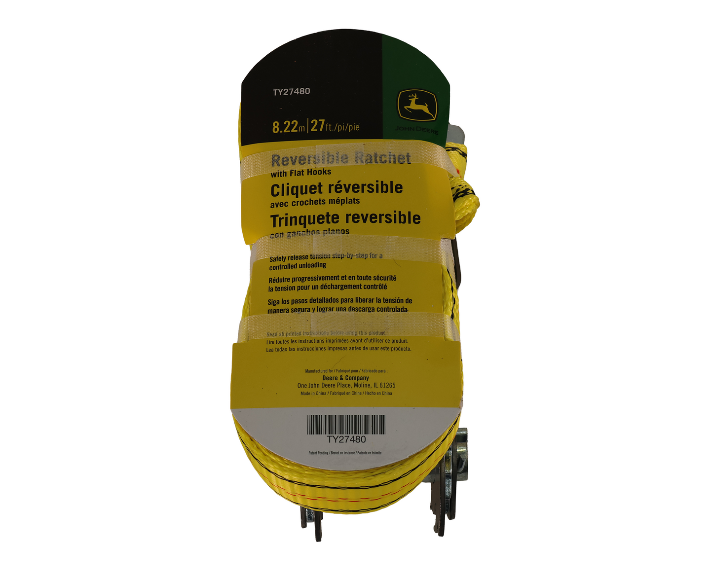 John Deere Original Equipment Reversible Ratchet - TY27480