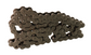 Side profile of John Deere M138195 roller chain