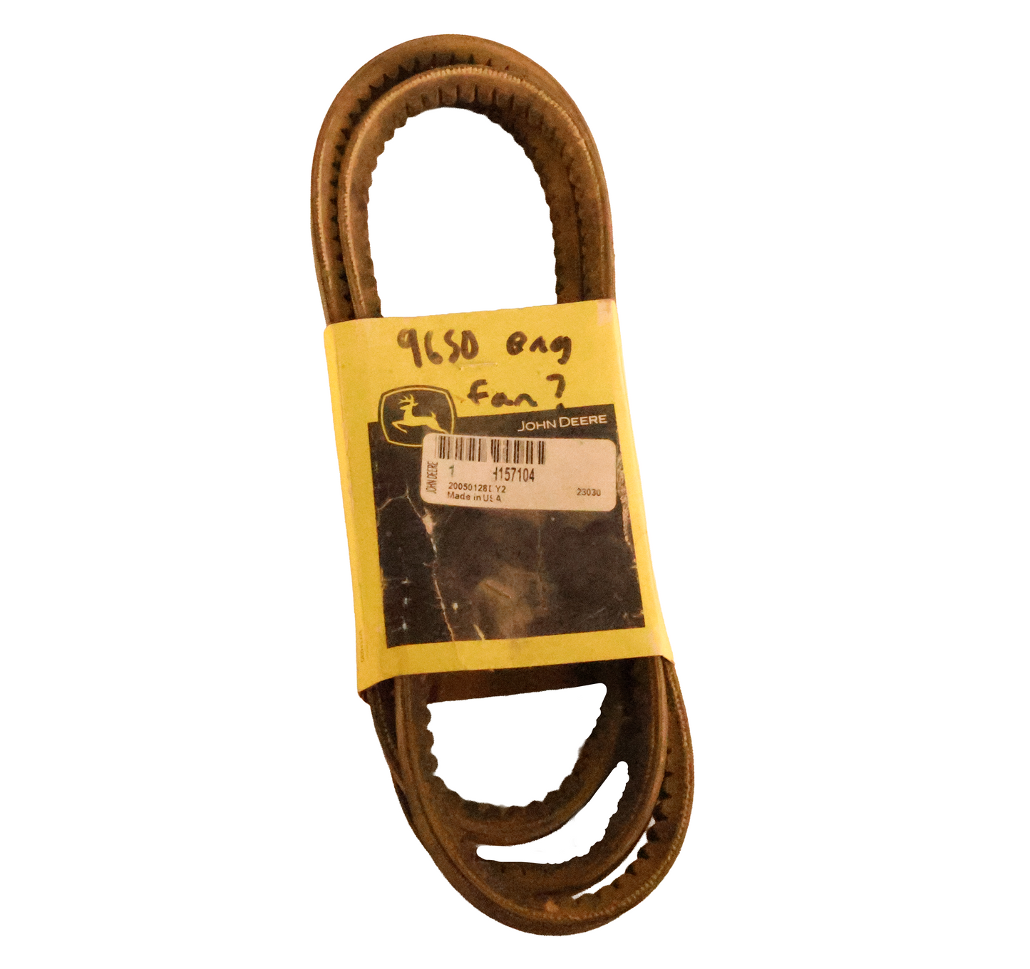 John Deere Original Equipment Rotator Belt - H157104