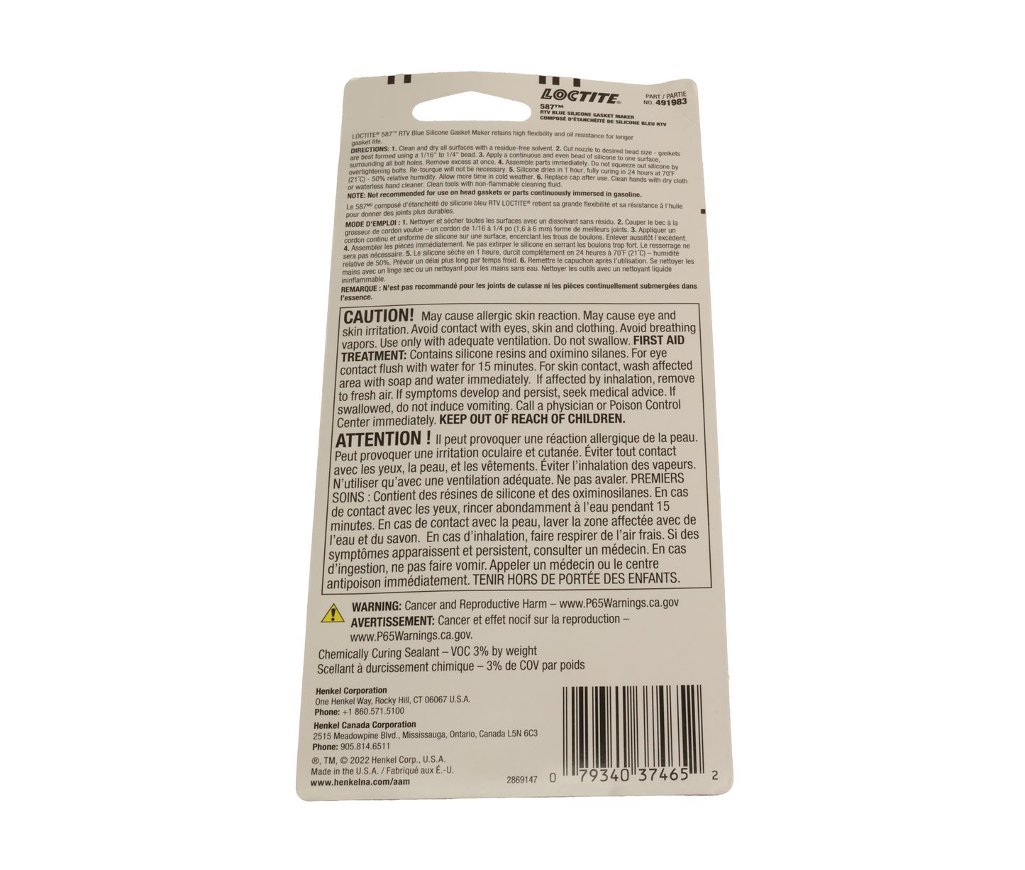 John Deere Original Equipment Sealant - 491983