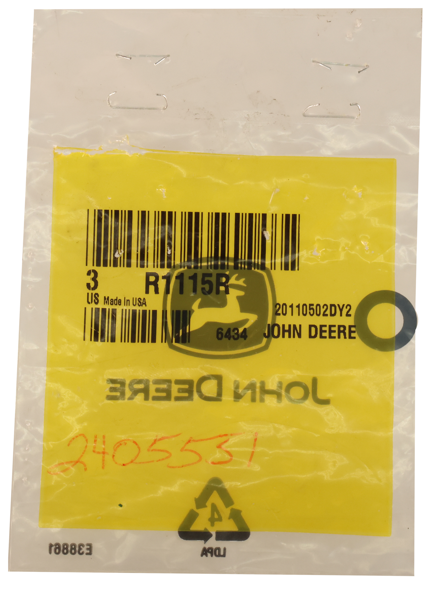 John Deere Original Equipment Shim - R1115R