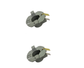 John Deere Original Equipment Socket Pack of 2- AM121594