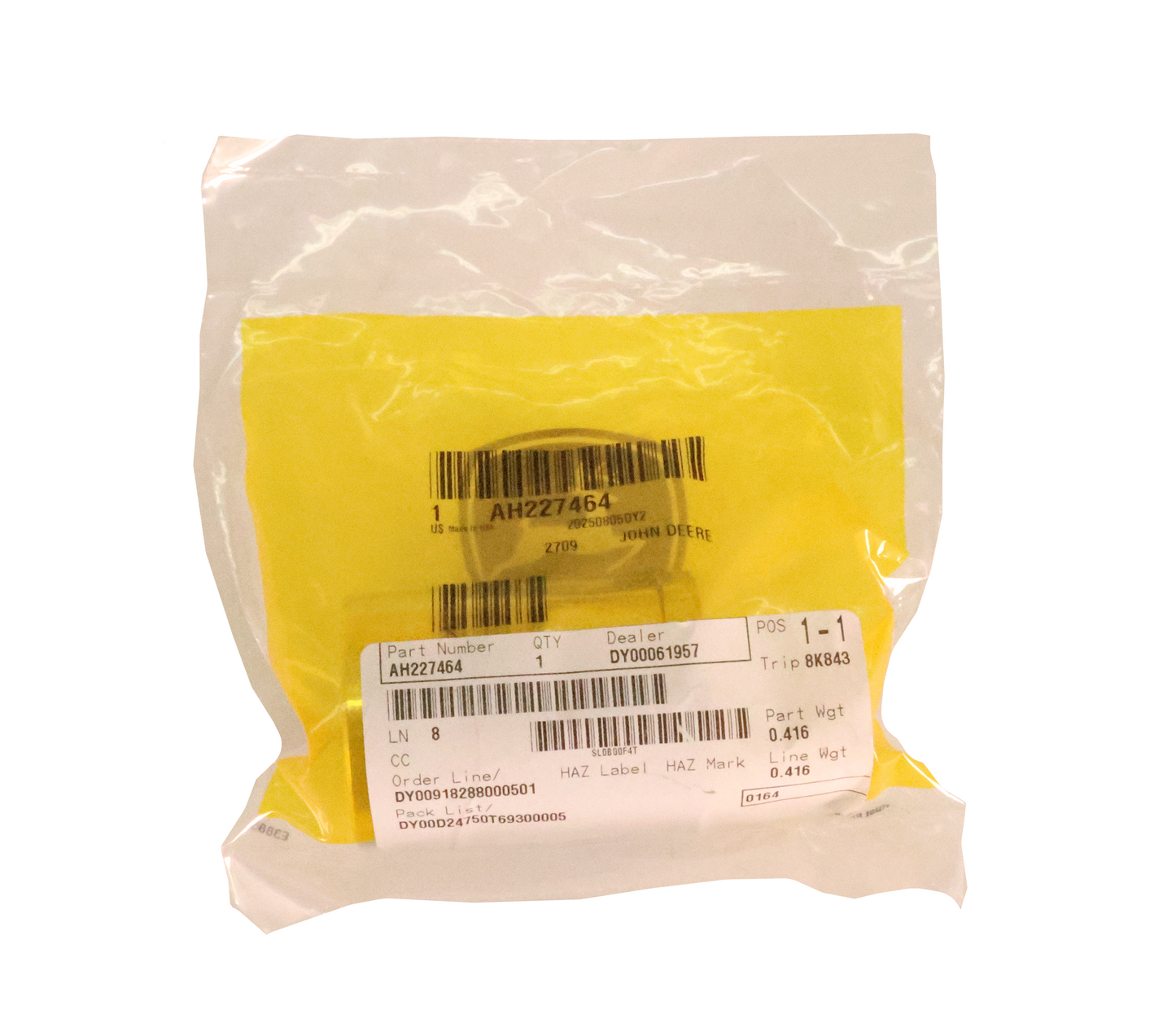 John Deere Original Equipment  Spacer - AH227464