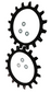 Yetter Twister Cast Ring Wheel Kit - 6200-036