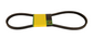 John Deere Original Equipment Ha Section V-Belt, Effective Length 1016 Mm (40 Inch) - H146636