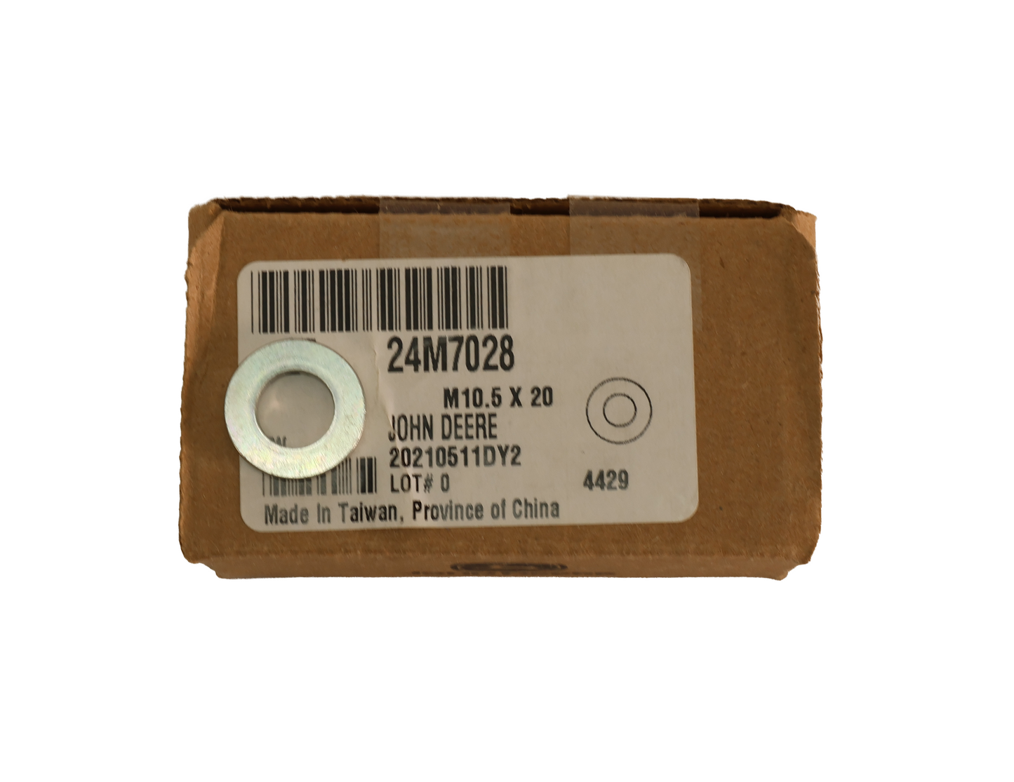 John Deere Original Equipment Washer - 24M7028