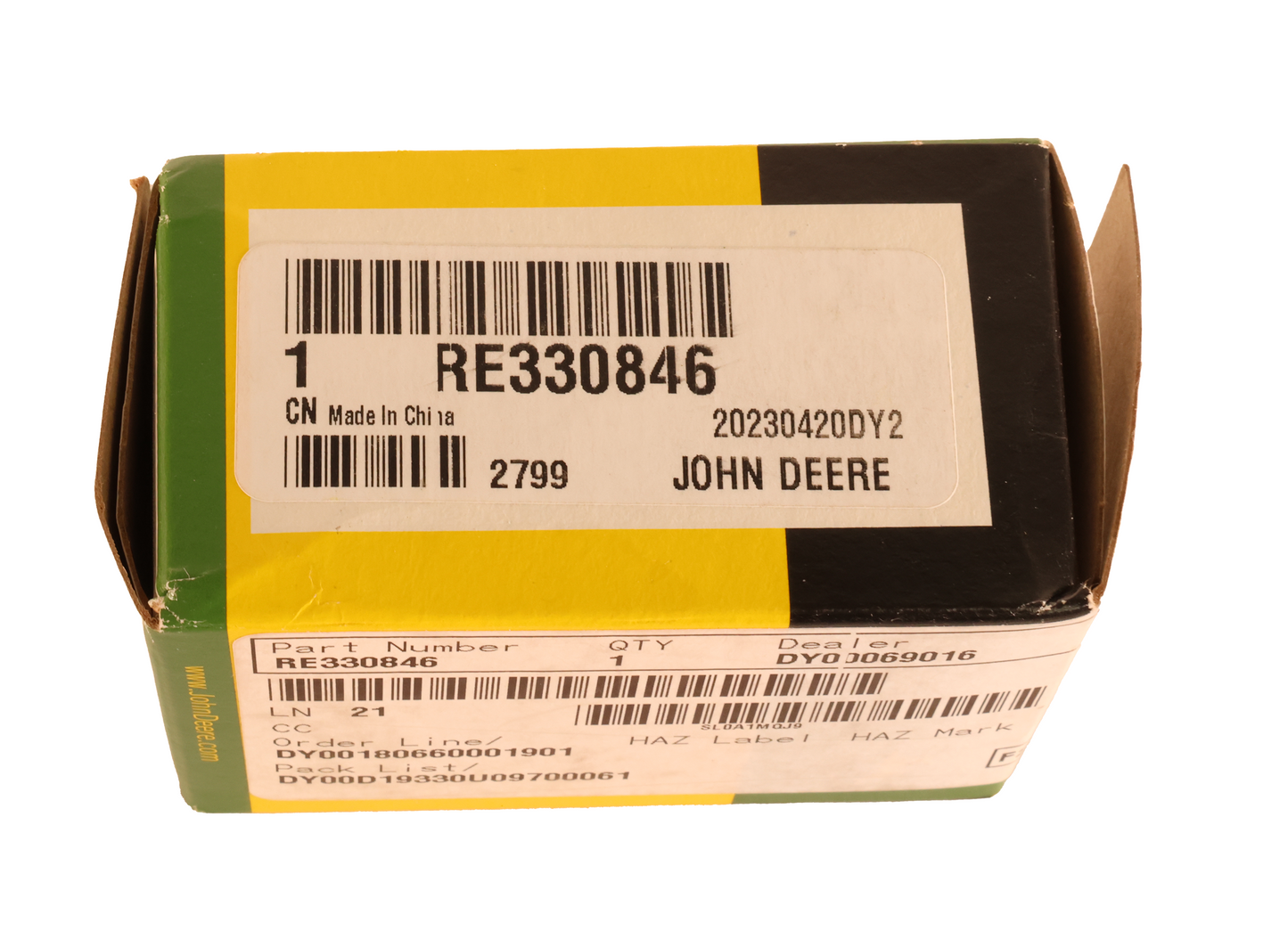 John Deere Original Equipment Wheel Speed Sensor - RE330846
